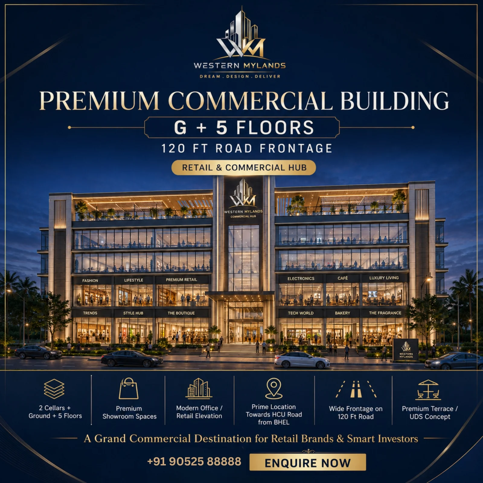 Lingampally commercial project